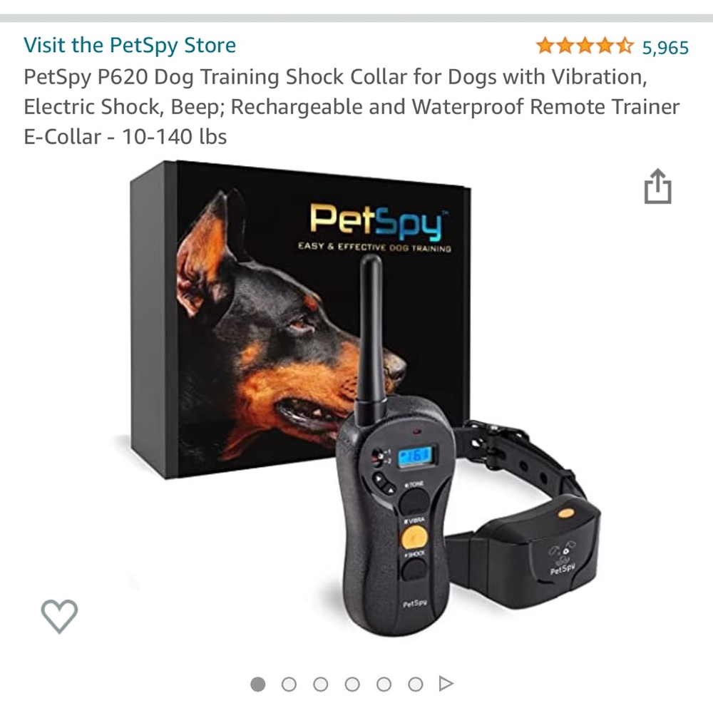 training collar